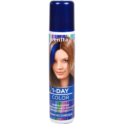1-day Color barevný spray na vlasy modrá 50 ml