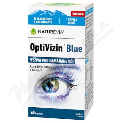 NatureVia OptiVizin Blue 60 kapsúl