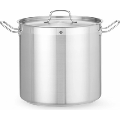 HENDI Vysoký hrniec na dusenie – s pokrievkou Profi Line, 24L, ⌀320x(H)300mm
