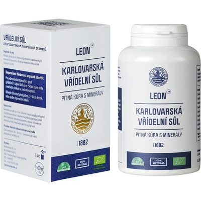 LEON Karlovarská přírodní vřídelní sůl Vánoční balení, 2 x 100 g – Hledejceny.cz
