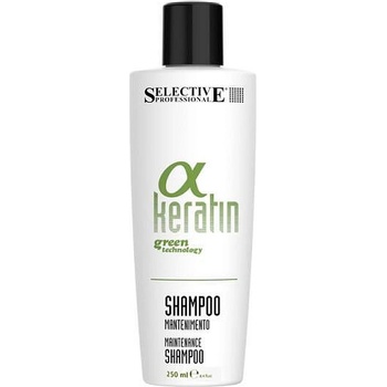 Selective Professional Поддържащ шампоан за идеално гладка коса Selective α-Keratine Maintainance Shampoo