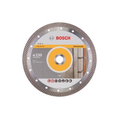 Bosch Diamantový kotúč 230 mm, Expert for Universal Turbo (2608602578)