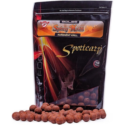 Sportcarp boilies Spicy Krill 18 mm 800 g – Hledejceny.cz