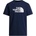 The North Face Мъжка тениска The North Face Evolution Half Dome Short Sleeve T-shirt - Summit Navy / White (216-7970-0912)