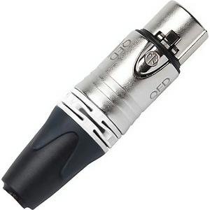 QED Накрайник QED Reference XLR Female - бял (QE3289-W) - vsystem