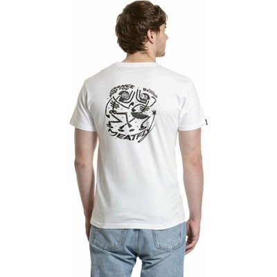 Meatfly мъжка тениска Keke Dance White Meatfly | Byal | МЪЖЕ | S