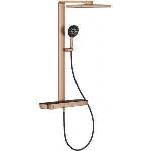 GROHE Душ система с термостатен смесител за стенен монтаж, Rainshower aqua pure (100962DL00)