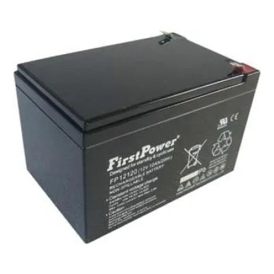 Eaton Aкумулаторна батерия First Power FP12-12, 12V 12Ah, за UPS, 151 х 98 х 95 мм (FP12120T2)