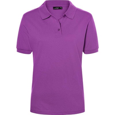 James & Nicholson JN 71 Dámske piqué polo fialová