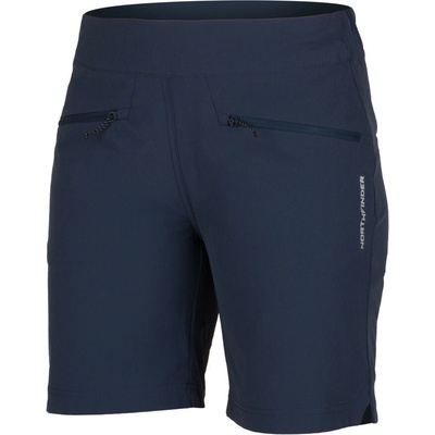 Northfinder dámske trekingové technické loose fit šortky Stacie bluenights BE-4506OR