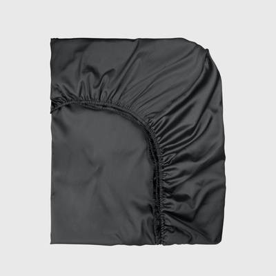 Дилиос Чаршаф с ластик СМОУКИ 140/200/25 см памучен сатен