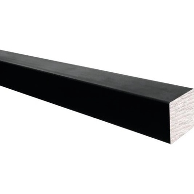 KP Hladký čtyřhran pr.14x14 mm plný, bez povrch. úpravy, pro vrata, kované ploty a brány, cena za 6m - prodej po 6m