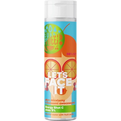 Farmona Natural Cosmetics Laboratory Алое Вера 5% мицеларна вода с плодови киселини + Energy Shot C Farmona Tutti Frutti Let's Face it (FATF979365)