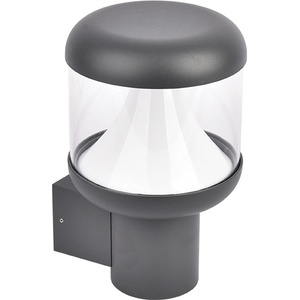 ELMARK Gfr2304 ГРАДИНСКИ led АПЛИК 12w 3000k, ТЪМНО СИВ (96led230412wl/dg)