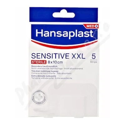 Hansaplast Sensitive sterilná náplasť XXL 5 ks