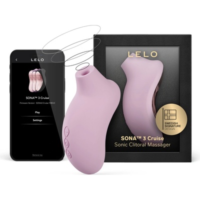 LELO Sona 3 Cruise - Секс играчка вибратор с вълни (розово)