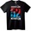 NOONEBRAND Тениска Карибски 52 Висока Вълна - XL, Black