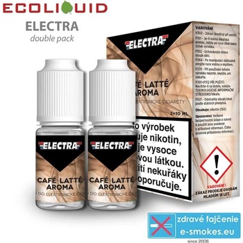 Electra Café Latté 2 x 10 ml 12 mg