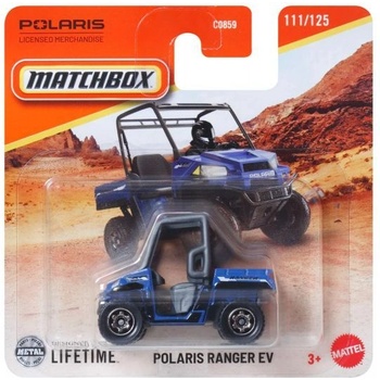 Mattel Играчка кола: Polaris Ranger EV (JBR93)