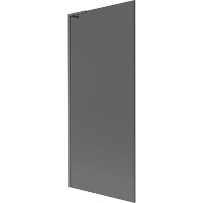 Mexen Next L сгъваем екран за вана 1-крилен 80 x 150 см, графит, четка сив пистолет - 895-080-000-03-40-66 (895-080-000-03-40-66)