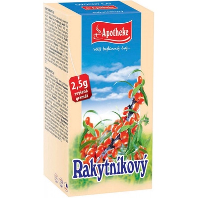 Apotheke RAKYTNÍKOVÝ čaj 20 x 2,5 g