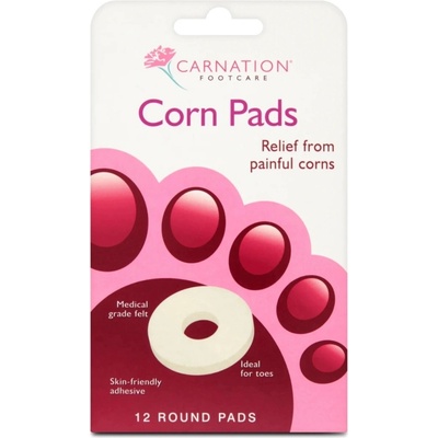 Carnation Corn Caps plstěná náplast na kuří oka 12 ks