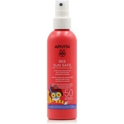 APIVITA Слънцезащитен слънцезащитен спрей SPF50 97%натурален, Apivita Bee Sun Safe Kids Sunscreen Spray SPF50 Waterproof 200ml