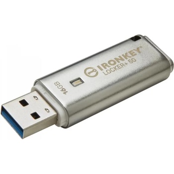 Kingston IronKey Locker+ 50 16GB USB 3.2 (IKLP50/16GB)