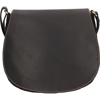 Dámská kožená crossbody kabelka HGL Terra černá