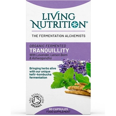 Living Nutrition Fermentovaná směs bylin Tranquility 60 kapslí