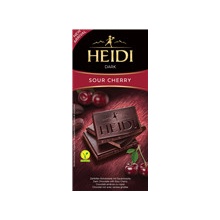 HEIDI Dark Sour Cherry 80 g