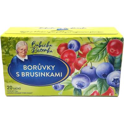 Babička Růženka Borůvky s brusinkami 20 x 2 g