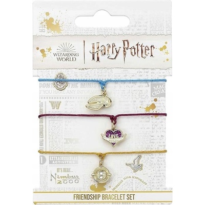Carat Shop Sada náramků Harry Potter zlatonka Lektvar lásky a Obraceč času HPFB0449