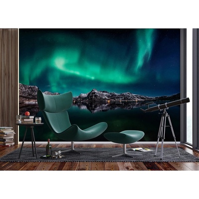 AG design FTNXXL-3003 vliesová fototapeta Northern Lights rozměry 360 x 270 cm