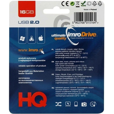 IMRO Black 16GB BLACK/16GUSB