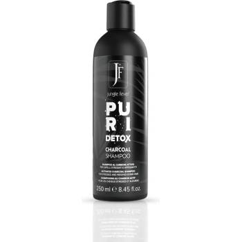 Jungle fever Puridetox shampoo ШАМПОАН С АКТИВЕН ВЪГЛЕН 250мл
