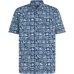 O'Neill Мъжка риза с копчета O'Neill Print Shirt - Dark Blue Bricks (033-3189-0211)