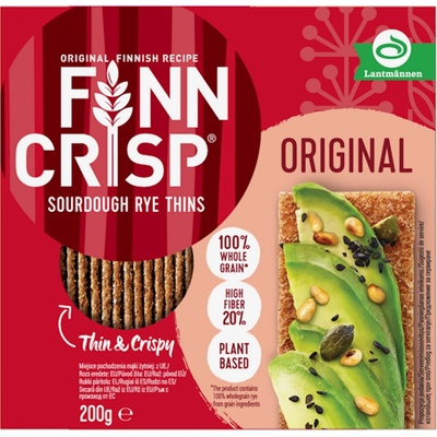 Finn Crisp křupavé žitné plátky 200 g – Zboží Mobilmania