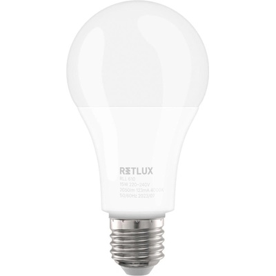 Retlux RLL 610 A70 E27 bulb 15W WW D RLL 610 A70 E27 bulb 15W WW D