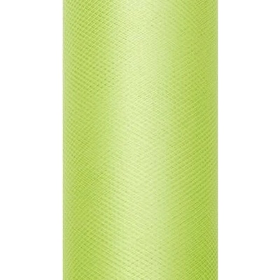 Paris Dekorace Tyl v roli, jablková, návin 30 cm, návin 25 m