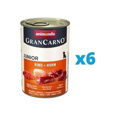 Animonda GranCarno Junior Chicken & Králík 6 x 400 g