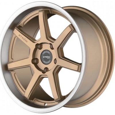 STRÖM DS-15 10,5x18 5x114,3 ET10 satin bronze Face polished dish