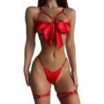 Sexy Elephant® Червен комплект Непослушен подарък, xs-s