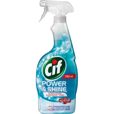 Cif Power & Shine na okna a sklo 750 ml