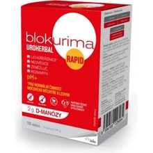 Blokurima Uroherbal Rapid 2 g D-manózy sáč. 10x 2.3 g