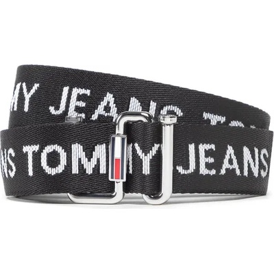 Tommy Jeans Дамски колан Tommy Jeans Tjw Essential Webbing Belt AW0AW11650 Черен (Tjw Essential Webbing Belt AW0AW11650)