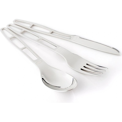 GSI Outdoors Stainless 3 pc. Cutlery Set 160mm – Zboží Dáma