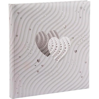 Fotoalbum klasik 60stran 30x31cm Goldbuch 08385 SILVER HEART 08385