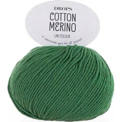 Příze DROPS Cotton Merino 11 - zelená