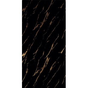 Porfloor PVC стенен панел гланц Black Gold ефект камък 122x280cm (PW1910-1G)